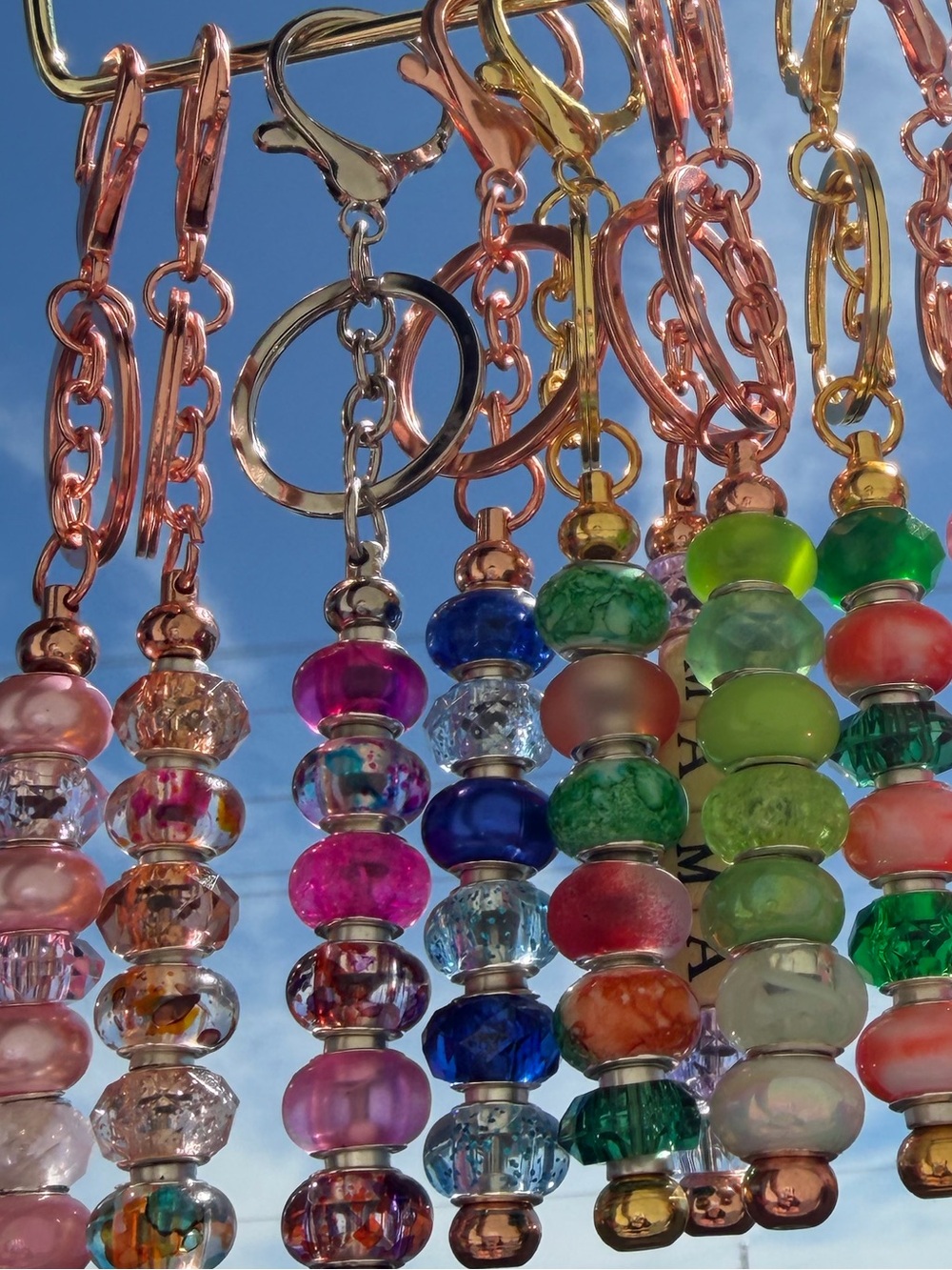 Handmaid [after dusk] Beaded Charm Keychain/ Purse Clip